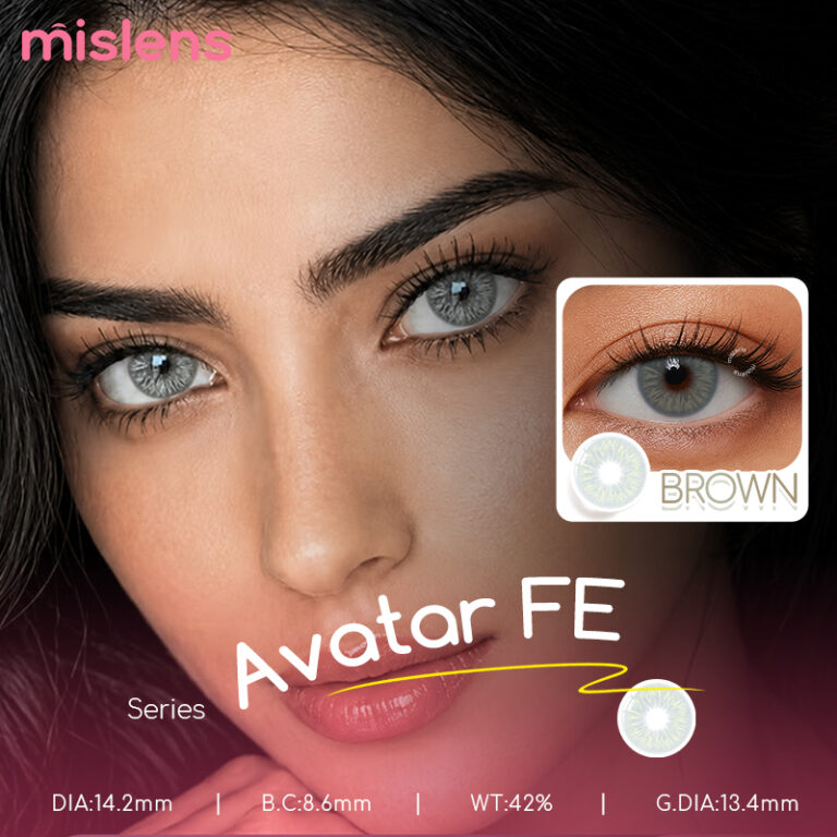 Avatar FE Series Yearly Natural Colored Contact Lenses