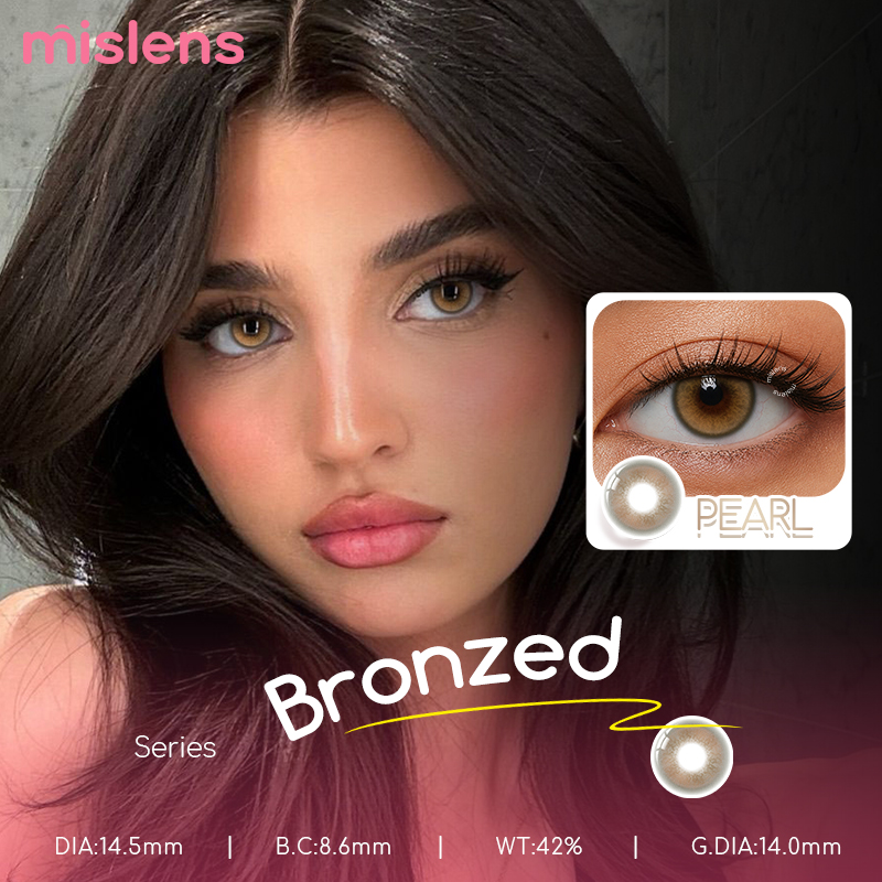 Bronzed Series Yearly Natural Colored Contact Lenses