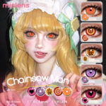 Patterned Anime Contact Lenses for Cosplay Characters