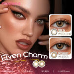 Elven Charm Series Yearly Coloured Contacts for Dark Eyes