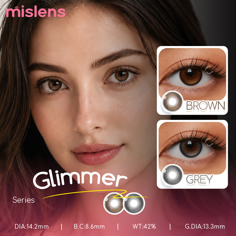Glimmer Series Yearly Natural Colored Contact Lenses