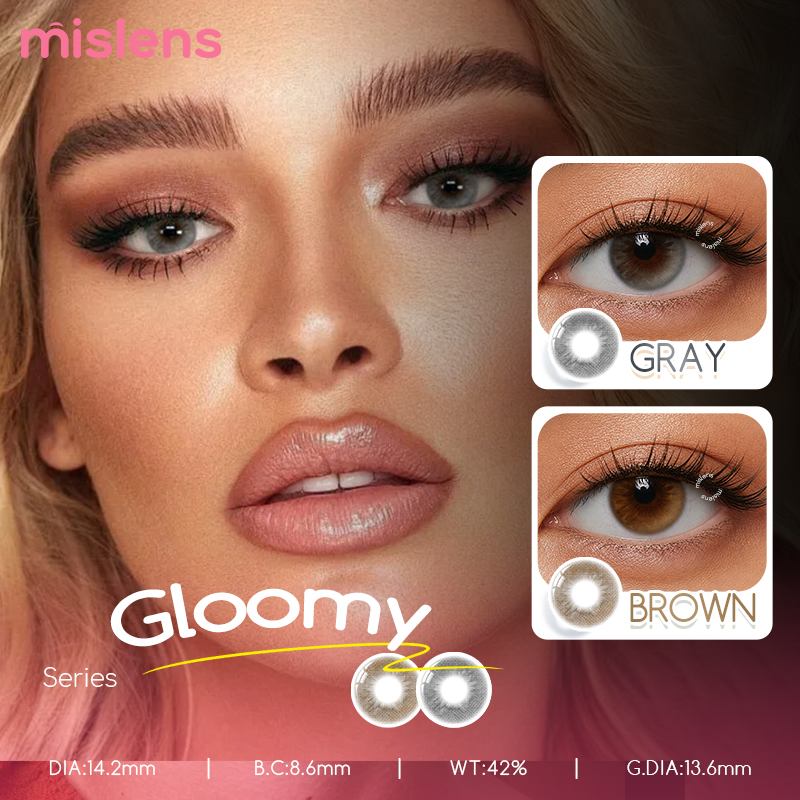 Gloomy Series Yearly Colored Soft Contact Lenses