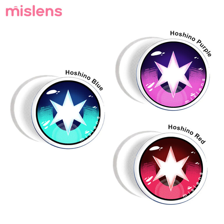 Anime Style Contact Lenses in Multiple Colors for Cosplay