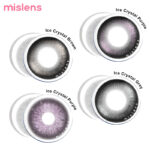 Ice Crystal Series Yearly Coloured Lenses Without Power