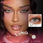Lyka Series Grey Yearly Color Lenses for Eyes Wholesale