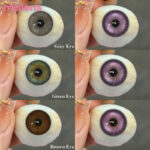 Plano Ice Crystal Series Yearly Coloured Lenses Bulk | Mislens