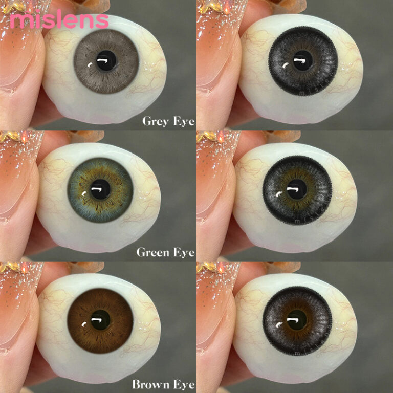 Plano Ice Crystal Series Yearly Coloured Lenses Bulk | Mislens