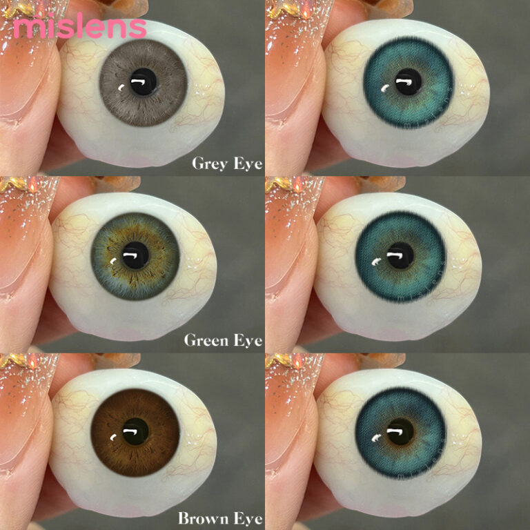 Miracle Night Series Yearly Colored Contacts Asian Style