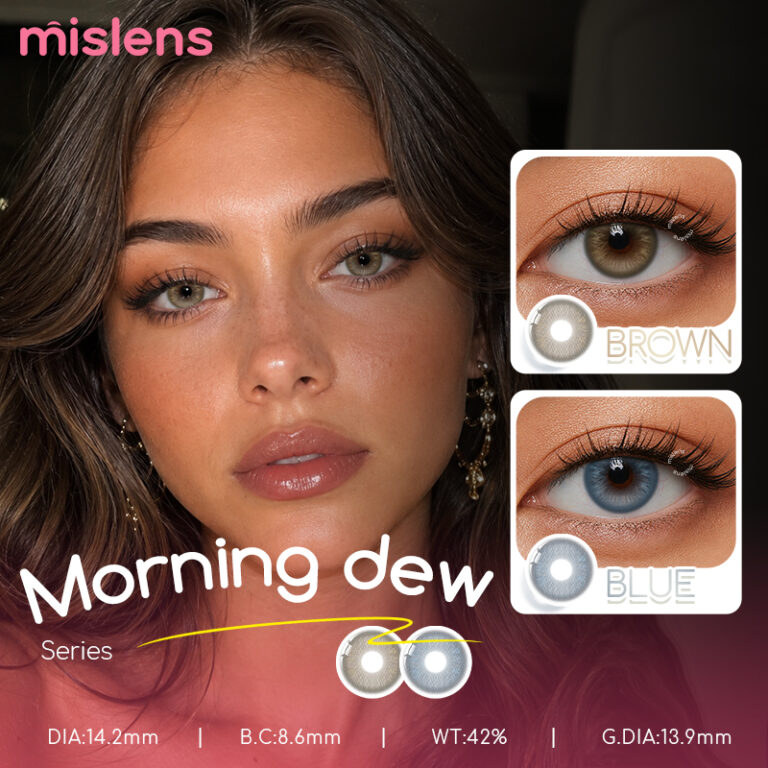 Morning dew Series Yearly Natural Colored Contact Lenses