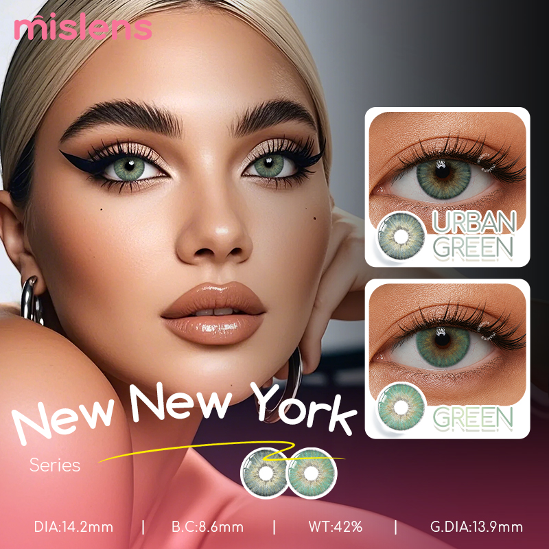 New New York Yearly Natural Colored Contact Lenses
