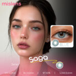 Saga Series Yearly Natural Colored Contact Lenses
