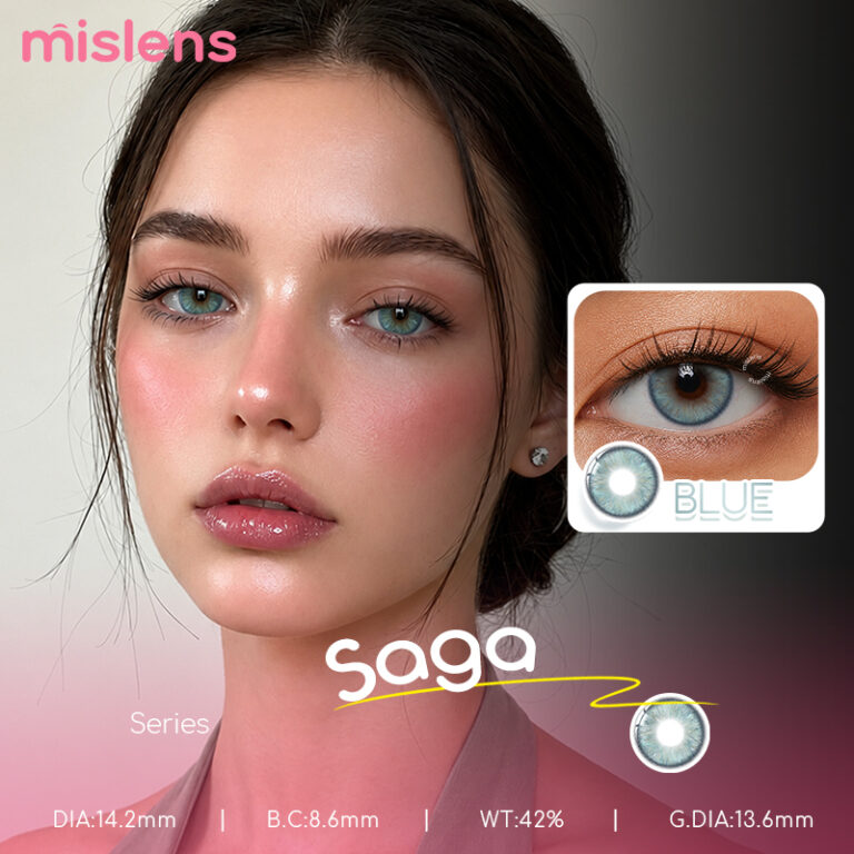Saga Series Yearly Natural Colored Contact Lenses