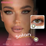 Solan Series Grey Yearly Colored Circle Contact Lenses