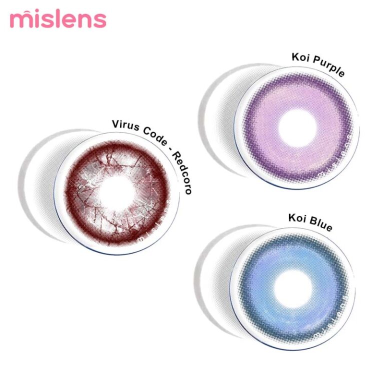 Natural Effect Cosmetic Color Contact Lenses for Cosplay & Halloween